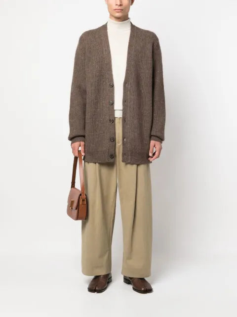 Maison Margiela V-neck alpaca-blend cardigan