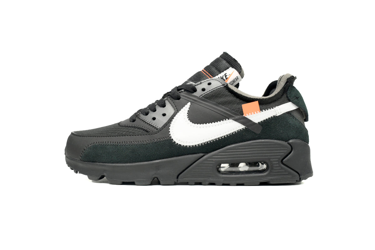 Off White x Nike Air Max 90 All Black AA7293-001