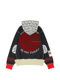 Advisory Board Crystals appliquéd hoodie