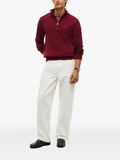 Tommy Hilfiger cable-knit quarter-zip sweater