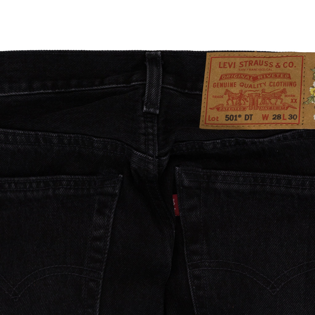 Black Doc Marten Studded 501 Jeans