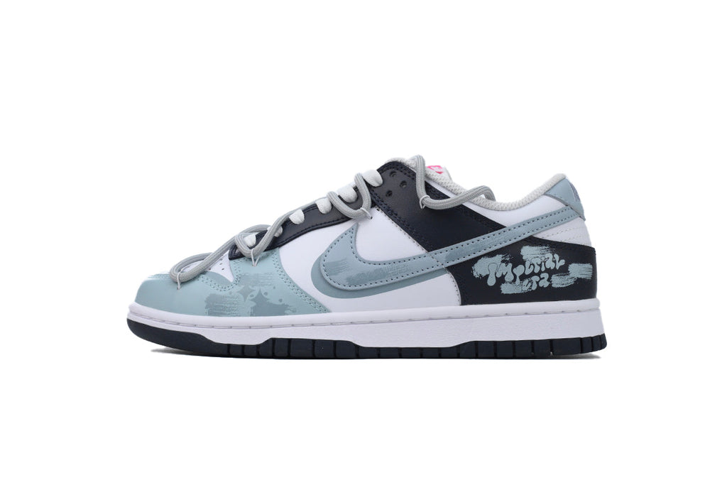 Nike Dunk Low Black Grey Blue FB9109-401